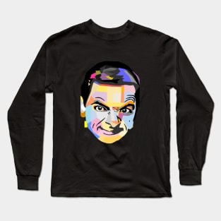 Rowan Atkinson (MR.bean) wpap Long Sleeve T-Shirt